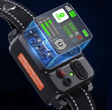 GPS-based AI-chip Pet Fence Collar